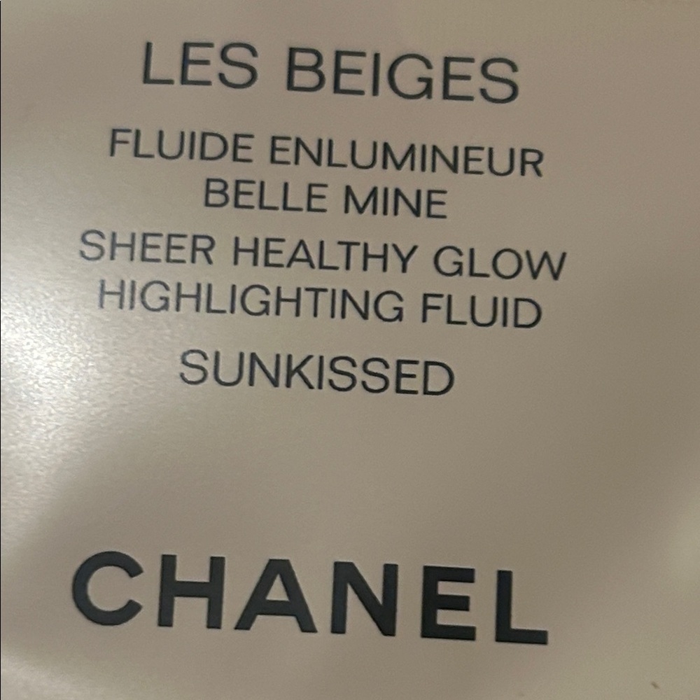 CHANEL Le Beige Highlighter Sunkissed  x 7 - Picture 4 of 4